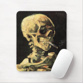 ファンゴッホスカルと燃焼シガレットマウスパッド マウスパッド (マウス)