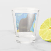 ファンゴッホスタイルスターリーナイトキャット ショットグラス (裏面)