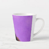 ファンゴッホスタイルパープルキャット カフェラテマグ (右)