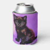 ファンゴッホスタイルパープルキャット 缶クーラー (缶裏面)