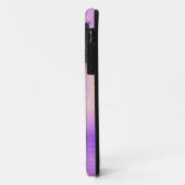 ファンゴッホスタイルパープルキャット Case-Mate iPhoneケース (裏面/左)
