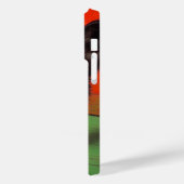 ファンゴッホスタイルブラックキャット Case-Mate iPhoneケース (裏面 / 左)