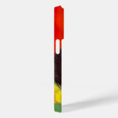 ファンゴッホスタイルブラックキャット Case-Mate iPhoneケース (裏面 / 右)