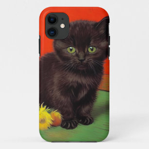 ファンゴッホスタイルブラックキャット iPhone 11 ケース