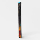ファンゴッホスタイルプートキッテン Case-Mate iPhoneケース (裏面/左)