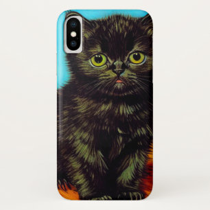 ファンゴッホスタイルプートキッテン iPhone X ケース