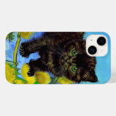 ファンゴッホスタイル猫ひまわり Case-Mate iPhoneケース (裏面 (横))