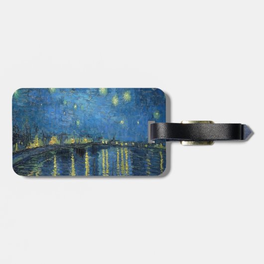 ファンゴッホスタリーナイトオーネ ラゲッジタグ (裏面横)