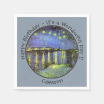 ファンゴッホスタリーナイトオーバーザローネパーティーアイテム