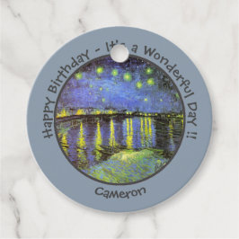 ファンゴッホスタリーナイトオーバーザローネパーティーアイテム フェイバータグ