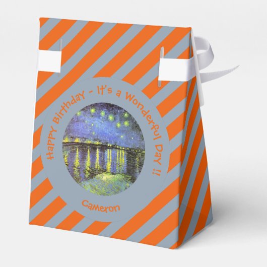 ファンゴッホスタリーナイトオーバーザローネパーティーアイテム フェイバーボックス (裏面サイド)