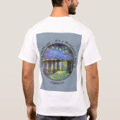 ファンゴッホスタリーナイトオーバーザローネパーティーアイテム Tシャツ (裏面)