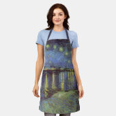 ファンゴッホスタリーナイトオーバーローネ エプロン (着用した状態)