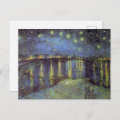 ファンゴッホスタリーナイトオーバーローネ シーズンポストカード (正面/裏面)