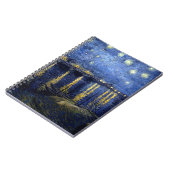 ファンゴッホスタリーナイトオーバーローネ ノートブック (左側)