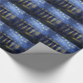 ファンゴッホスタリーナイトオーバーローネ ラッピングペーパー (角)