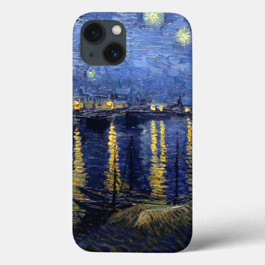 ファンゴッホスタリーナイトオーバーローネ Case-Mate iPhoneケース (裏面)