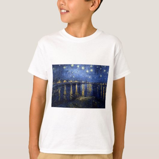 ファンゴッホスタリーナイトオーバーローネ Tシャツ (正面)