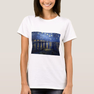 ファンゴッホスタリーナイトオーバーローネ Tシャツ