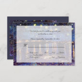 ファンゴッホスタリーナイトRhoneへの出欠 招待状 (正面/裏面)