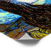 ファンゴッホスターリーナイトファインアート ポスター (角)