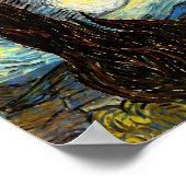 ファンゴッホスターリーナイトファインアート ポスター (角)