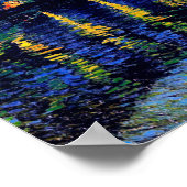 ファンゴッホスターリーナイトローネ(F474)ファインアート ポスター (角)