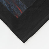 ファンゴッホスターリーナイト猫好きキッテン フリースブランケット (角)