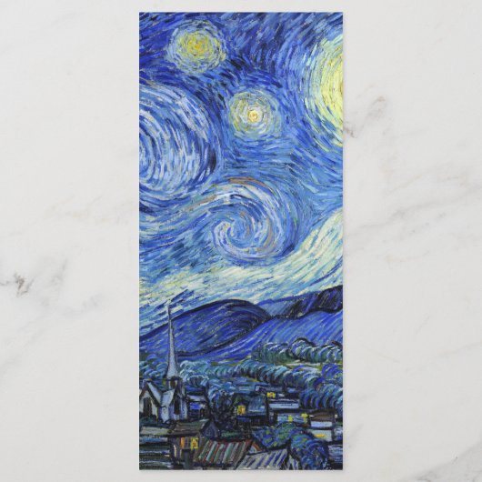 ファンゴッホスター結婚リーナイト メニュー (裏面)