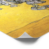 ファンゴッホスチルライフ花瓶アイリス(F678)ファインアート ポスター (角)