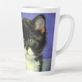 ファンゴッホタキシード子猫 カフェラテマグ (右)