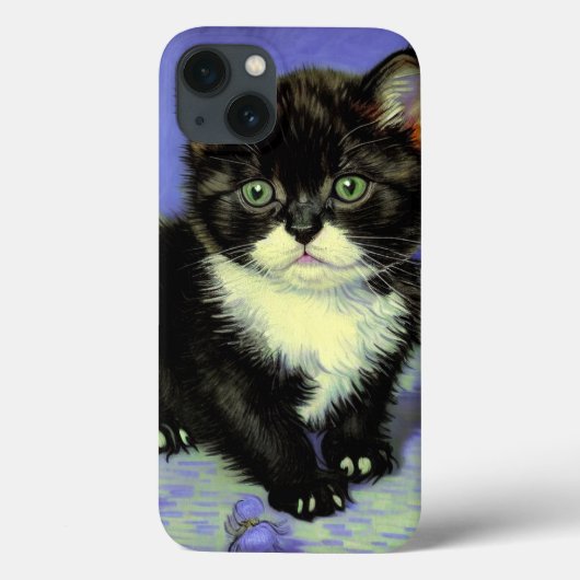 ファンゴッホタキシード子猫 Case-Mate iPhoneケース (裏面)