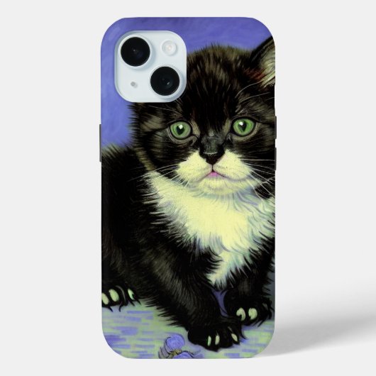 ファンゴッホタキシード子猫 Case-Mate iPhoneケース (裏面)