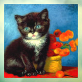 ファンゴッホタキシード猫 ウィンドウサイン (シート3)