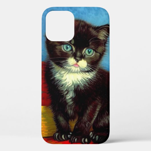 ファンゴッホタキシード猫 Case-Mate iPhoneケース (裏面)
