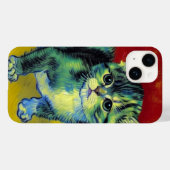 ファンゴッホタビーキャット Case-Mate iPhoneケース (裏面 (横))