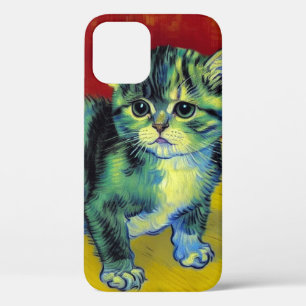 ファンゴッホタビーキャット iPhone 12ケース