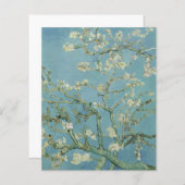 ファンゴッホツリーフラワースクレーブック紙シート (正面/裏面)