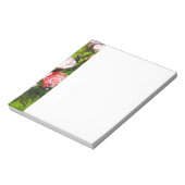 ファンゴッホピンクローズの静物詩 ノートパッド (回転)