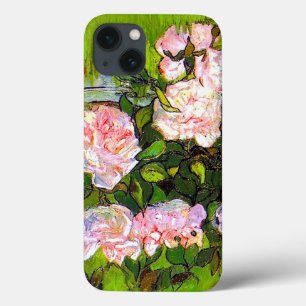 ファンゴッホピンクローズの静物詩 iPhone 13ケース