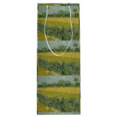 ファンゴッホフィールド花の近くアルレス ワインギフトバッグ (裏面)