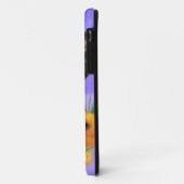 ファンゴッホブラックひまわり付き子猫 Case-Mate iPhoneケース (裏面/左)