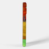 ファンゴッホブラックキッテンレッドフラワー Case-Mate iPhoneケース (裏面 / 右)