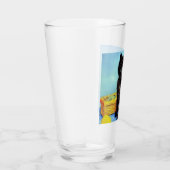 ファンゴッホブラックキッテン糸付き タンブラーグラス (右)