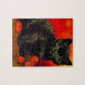 ファンゴッホブラックキッテン ジグソーパズル (横)