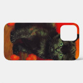 ファンゴッホブラックキッテン Case-Mate iPhoneケース (裏面 (横))