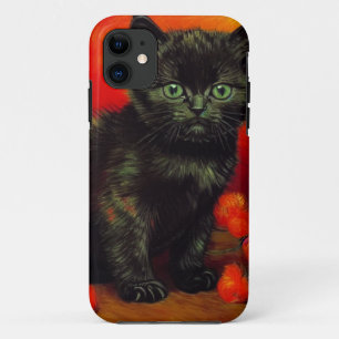 ファンゴッホブラックキッテン iPhone 11 ケース