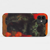 ファンゴッホブラックキッテン Case-Mate iPhoneケース (裏面(横))