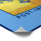 ファンゴッホブルーアイリスミュージアムポスター ポスター (角)