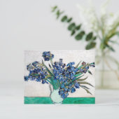 ファンゴッホブルーアイリス ポストカード (スタンド正面)